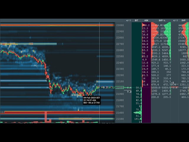 24/7 ORDER FLOW BOOK LIVE  BTC/USDT @binance Spot Exchange Bookmap Live #bookmapping