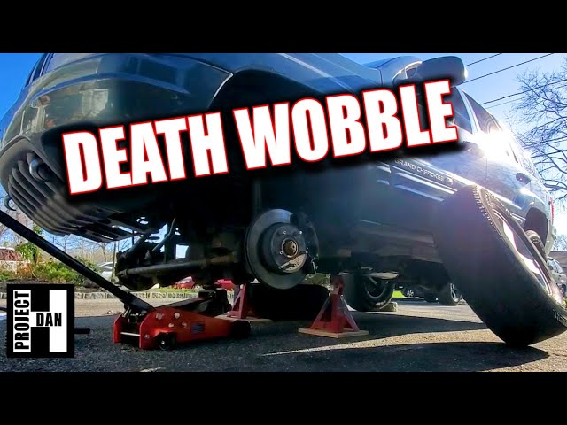 I GOT DEATH WOBBLE!!! JEEP GRAND CHEROKEE WJ TRACK BAR REPLACEMENT