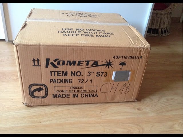 Unboxing karton 3'' Kometa sier shells [2014/2015] [Quick update]