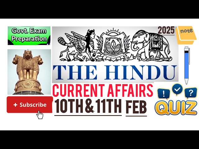 THE Hindu Quiz ✨ #govtexams#upsc2025 #factsdaily #currentaffairs2025 #dailynewsreview