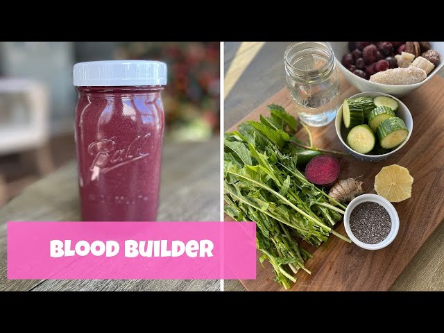 The Best Green Smoothie Recipe For Blood Building And Fibroid Healing