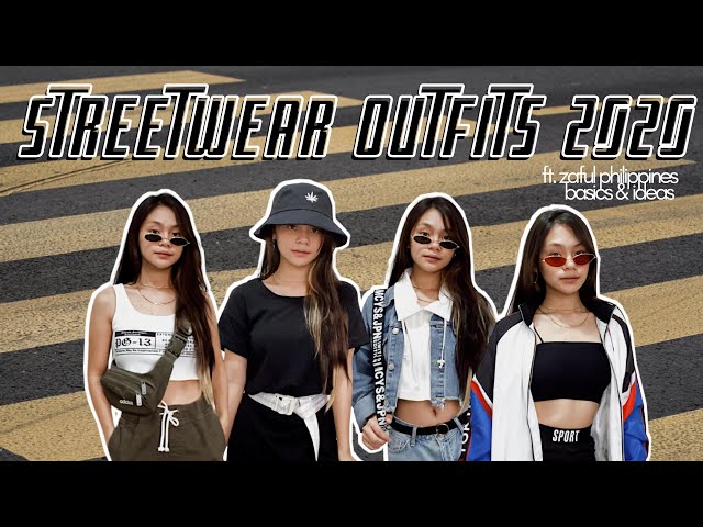 STREETWEAR OUTFIT IDEAS (ft. zaful) || Michelle G.