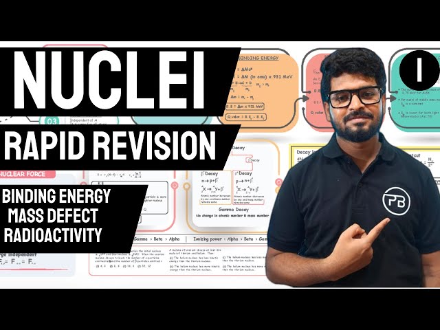 Nuclei | Rapid Revision | NEET | JEE