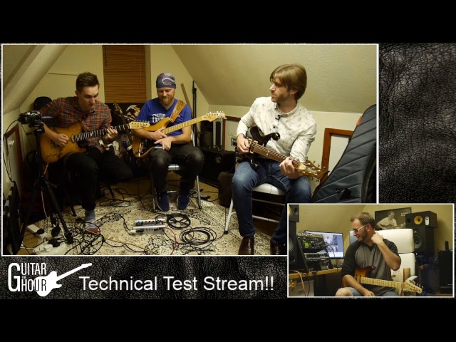 The Guitar Hour - new place test stream!!!