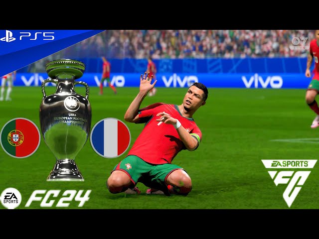 FC 24_ Portugal vs. France - EURO 2024 Final Match in Olympiastadion Berlin | PS5™ [4K60]