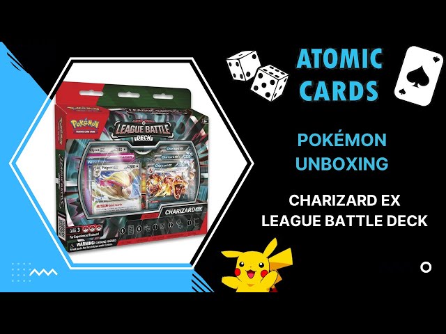 Pokémon Unboxing - Charizard ex League Battle Deck