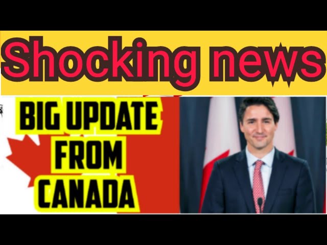 Canada 🇨🇦 Big Update | Canada Visa Updates 2024|| Canada visa trends #canada Canada Shocking news