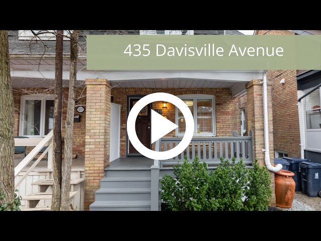 Take a tour of the listing - 435 Davisville Avenue