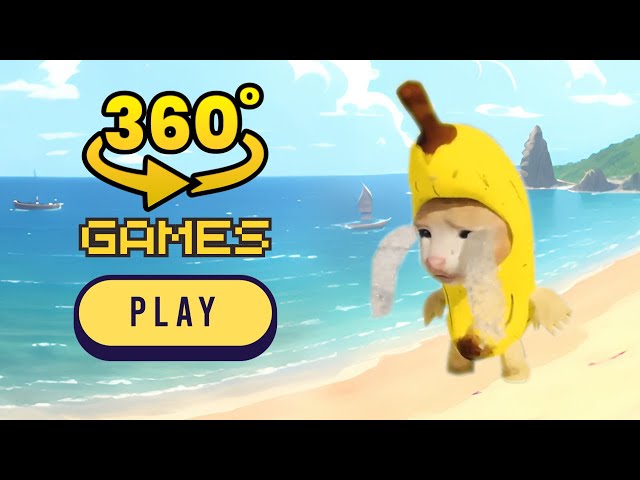 Banana Cat Cry Finding Challenge 360° #8