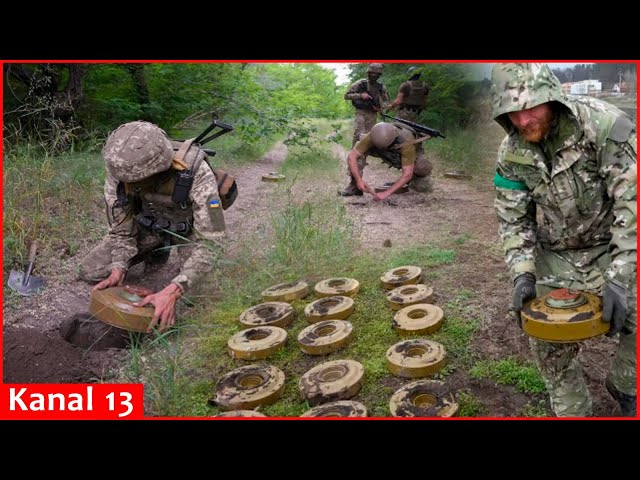 Russians troops are undermined by their own landmines