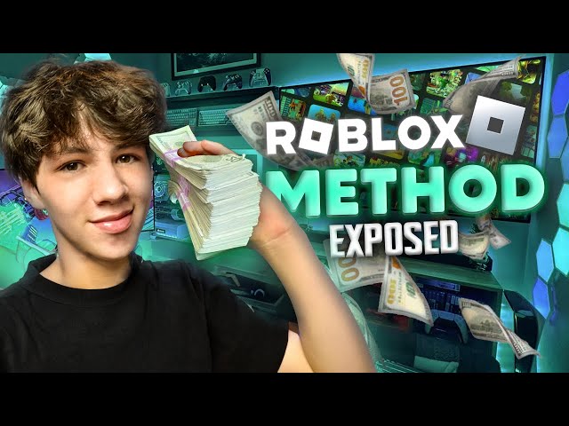 How I Make $28/hour Posting Roblox YouTube Videos (Roblox Method)