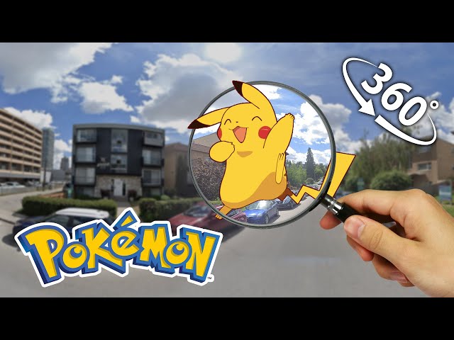 Where is Pokemon 🔍? 360 challenge video #vr360 #360