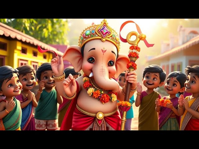 Ganpati Bappa Morya | गणपति बाप्पा मोरया, मंगलमूर्ति मोरया #ganesh #hindi #story