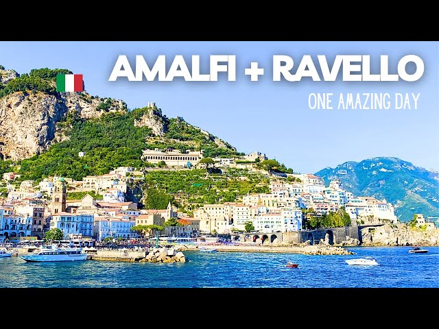 Massive Day Trip to The Town of Amalfi and Ravello Village!!