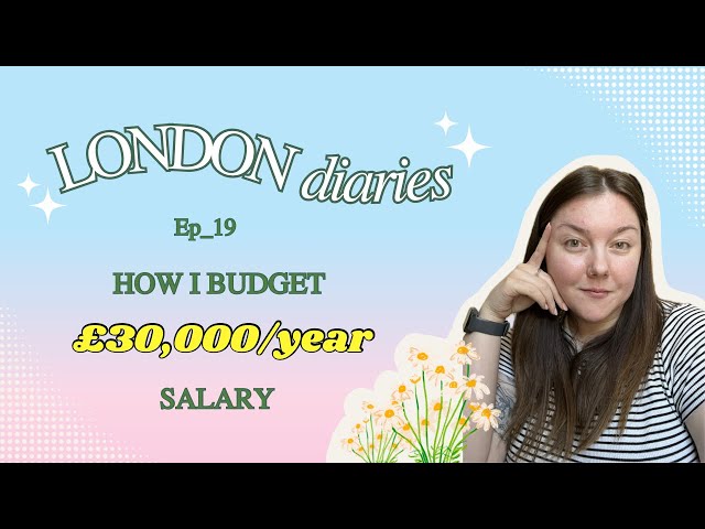 LONDON Diaries - Ep_19 🇬🇧 | how I budget my £30,000/year salary 💷 | PETRA 🦀