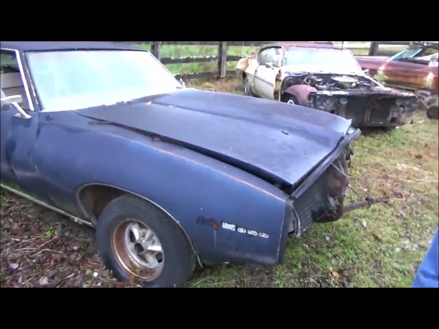 Pontiac Heaven GM Graveyard Gto Lemans Convertible Rustin and Restin Dreamgoatinc Classic Muscle Car