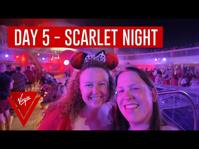 Scarlet Night & Tori's Birthday?? Sea Day - Scarlet Lady | Virgin Voyages' Irresistible Med