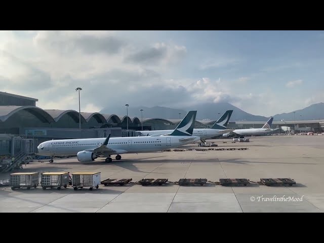 CX216 Business Class | Cathay Pacific Airbus A350 (351) | Manchester to Hong Kong