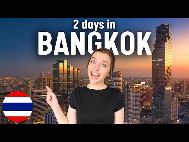 EXPLORE the BEST of Bangkok in 2 Days! (Thailand Travel Vlog)