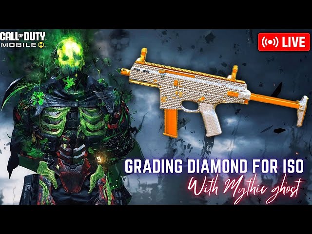 Grinding Diamond for ISO smg with Mythic Ghost| CODM Live