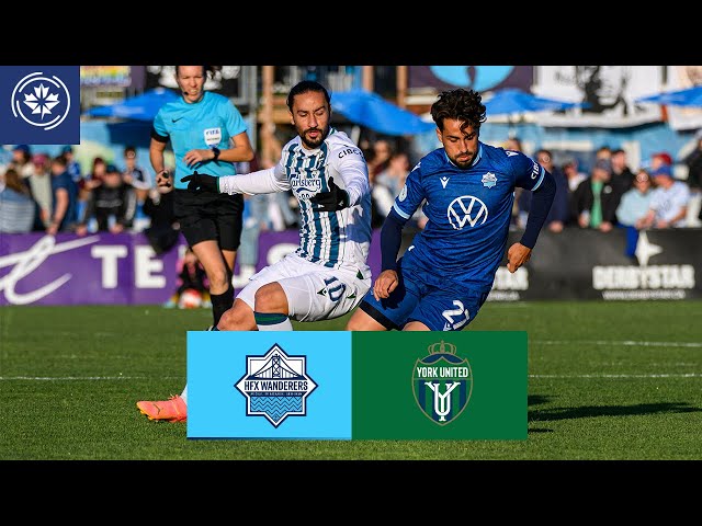 HIGHLIGHTS: Halifax Wanderers FC vs. York United FC | October 19, 2024