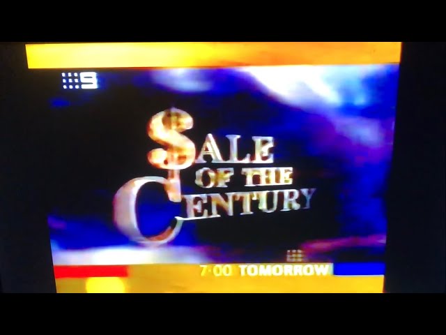 Sale Of The Century Australia Channel Nine Promo 2001