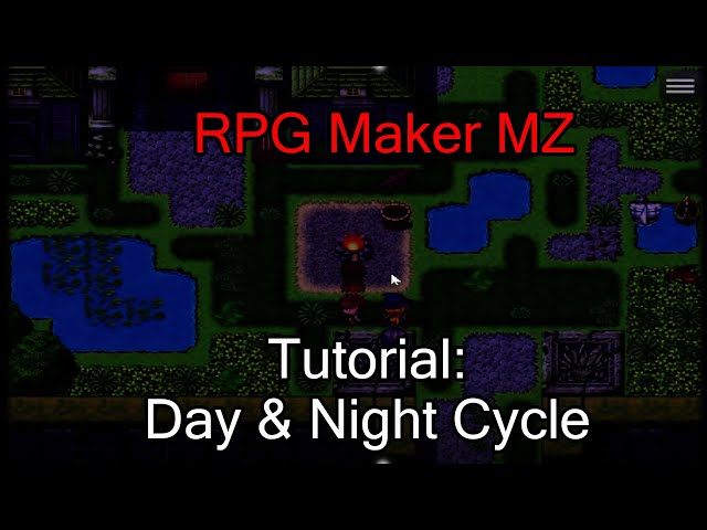 RPG Maker MZ: Tutorial: Day & Night Cycle