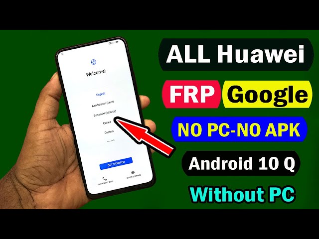 All Huawei FRP Unlock/Google Account Bypass/Reset Frp Lock Android 10/NO PC NO SIM New Method 2021 |