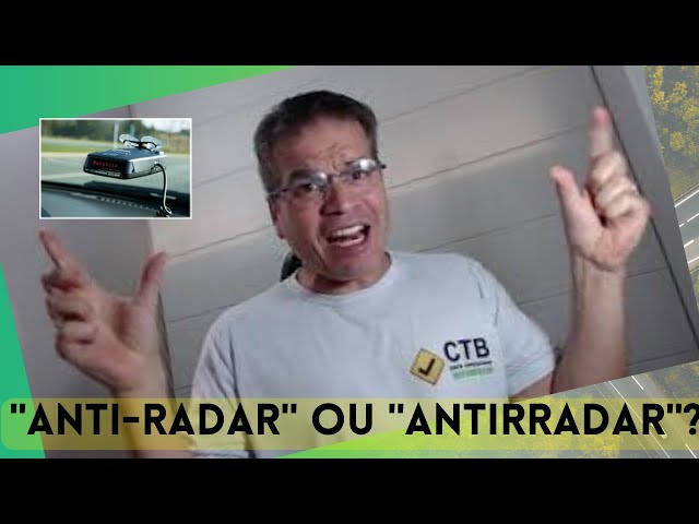 "Anti-Radar" ou "Antirradar"? É gravíssimo errar!