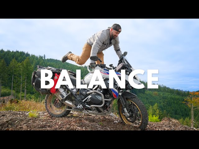 Why Easy Balance Exercises Are So Important on an Adventure Motorcycle