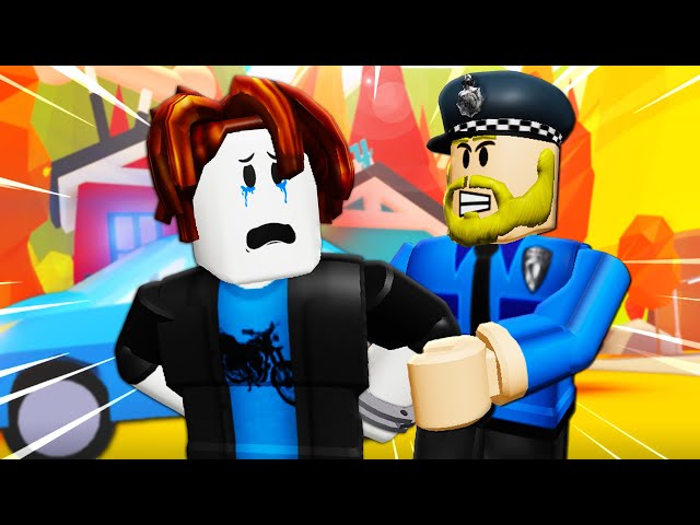 He Was Arrested For Being A Noob In Adopt Me?! A Roblox Movie (Story)