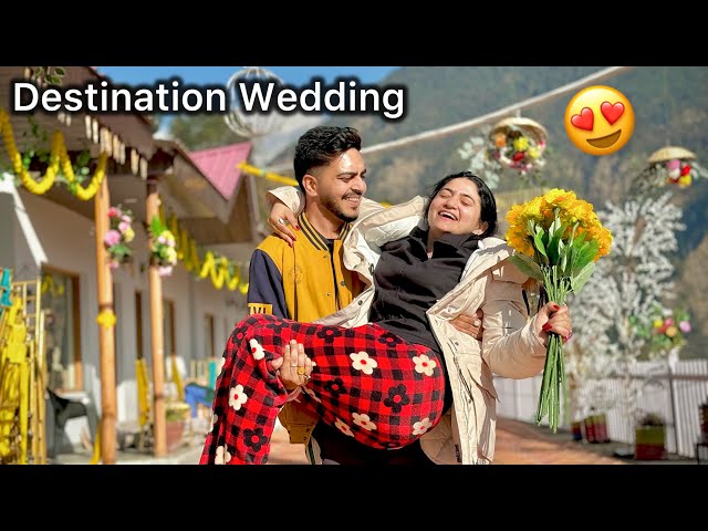 Finally Destination Wedding ❤️ Rachit Weds Sibbu 🥺😍 Rachit Rojha Vlogs