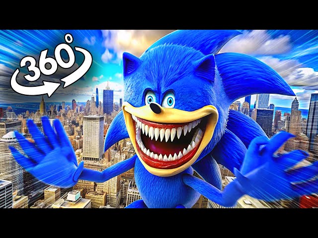 Shin Sonic Chronicles: City in 360° Video | VR / 4K | (The Sonic Tapes)