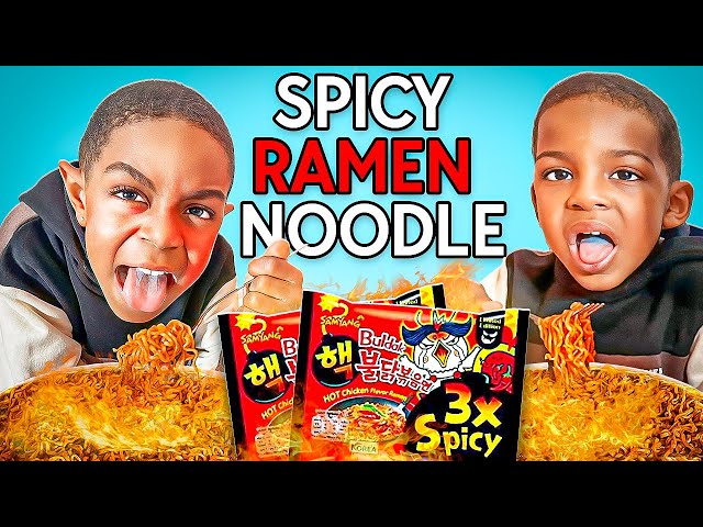 Eating The WORLD'S Spiciest Ramen Noodle Challenge