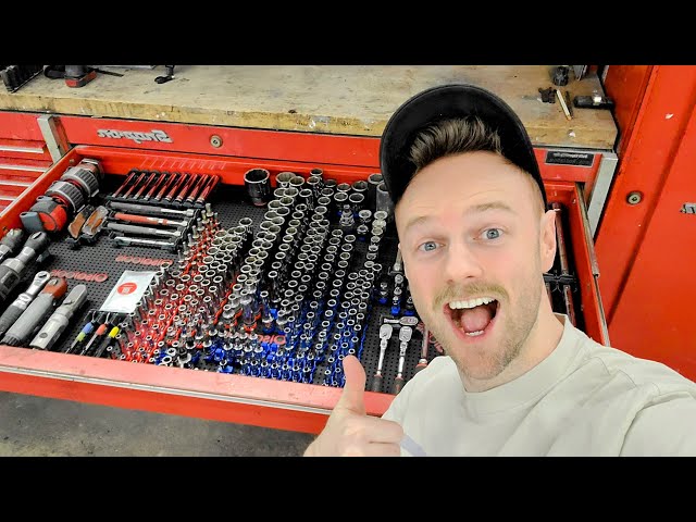 Updating My Father’s Toolbox with these EPIC Tool Grid - Tool Box Organizers