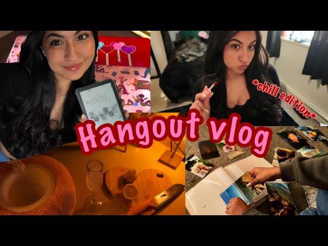 Chill vlog🧶💄| reading The Crash+thoughts, crafting+more…