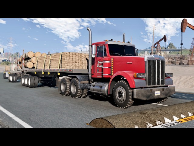 Trucks vs Speed Bumps SPECIAL #5 | BeamNG Drive - Long Video |🤜 Truck &Too