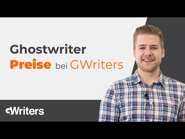 Ghostwriter Preise bei GWriters • GWriters.de