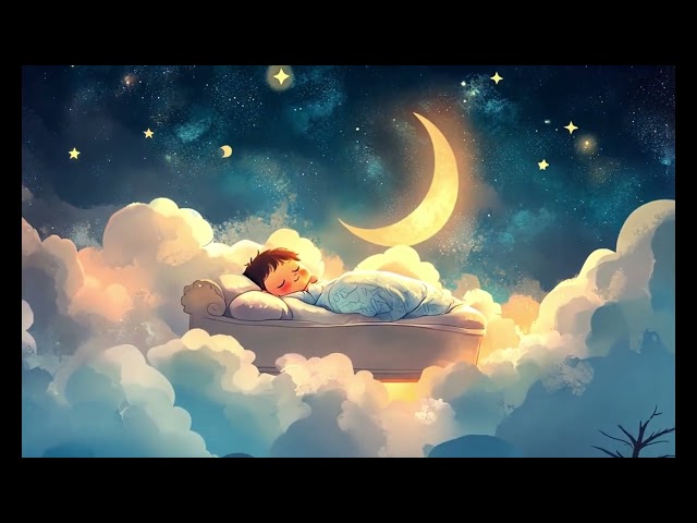 🌙 Moonlight Cradle: Rock-a-Bye Lullaby | Soothing Baby Sleep Music | Gentle Bedtime Songs 💫