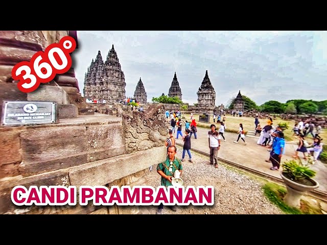 TOUR GUIDE LUCU | Menelusuri Sejarah CANDI PRAMBANAN dalam Video 360 Derajat