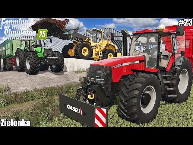 BUYING TWO NEW TRACTORS FOR THE FARM and SELLING SILAGE│Zielonka│FS 25│22