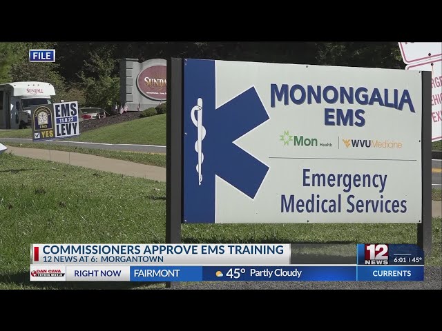 Mon County Commissioners approve EMS training