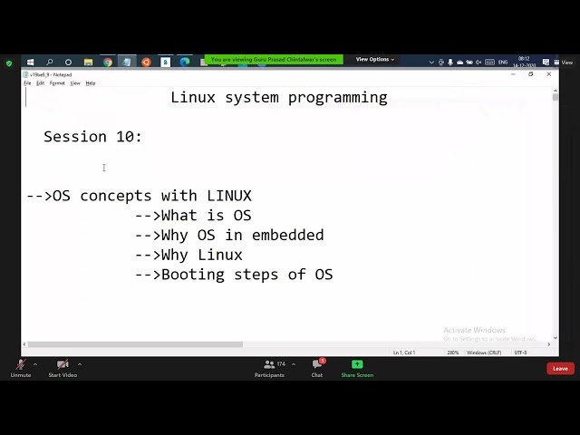 LINUX LEC  - 10 ||