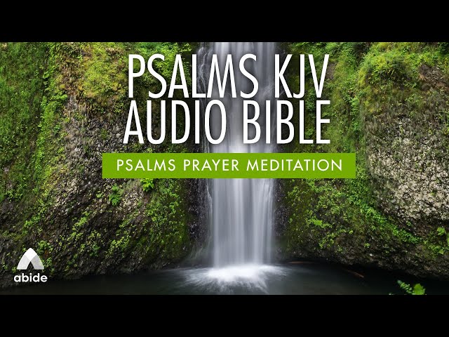 KJV Psalms Audio Bible Scriptures & Psalms Prayer Meditation For Peace of Mind & Deep Sleep w/Music