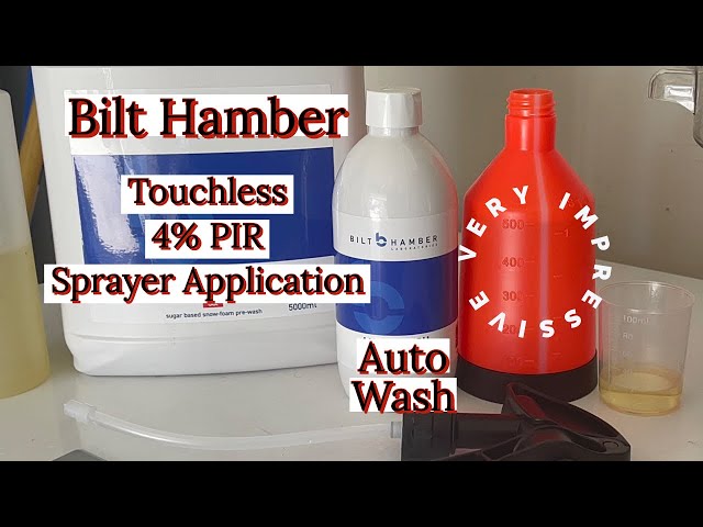 Bilt Hamber Touchless & Auto Wash/4%PIR Sprayer/Tesla/Bug Remover/Auto Detailing