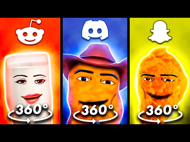 360º VR Gegagedigedagedago but Famous Social Media Ringtones