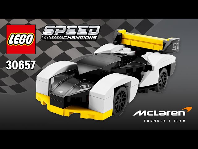 LEGO® Speed Champions McLaren Solus GT (30657)[95 pcs] Step-by-Step Building Instructions | TBB