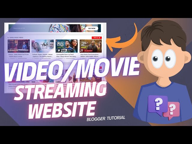 How to Create Movie (Video) Streaming Website with Blogger