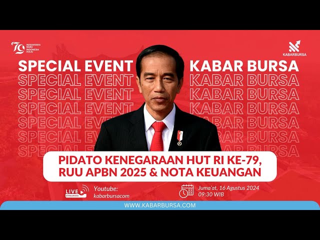 SPECIAL EVENT - SIDANG PARIPURNA DPR TENTANG RAPBN TAHUN 2025