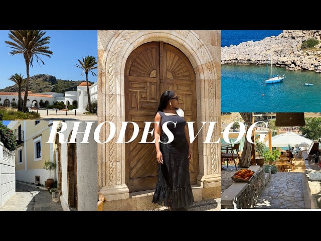 RHODES SOLO TRIP VLOG PT2 | FACING MY FEARS | DISCOVERING BEAUTIFUL SPOTS!!